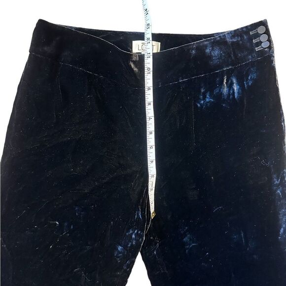 Ann Taylor Loft Velvet Wide-Leg Laura Pants Black Size 6 - Picture 7 of 11